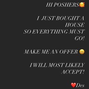 ABOUT YOUR POSHER, DES!